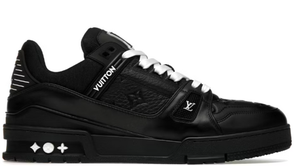Louis Vuitton Trainer Black Embossed Monogram