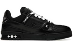 Load image into Gallery viewer, Louis Vuitton Trainer Black Embossed Monogram
