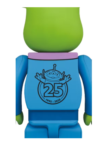 Bearbrick Disney Pixar Toy Story Alien 1000%