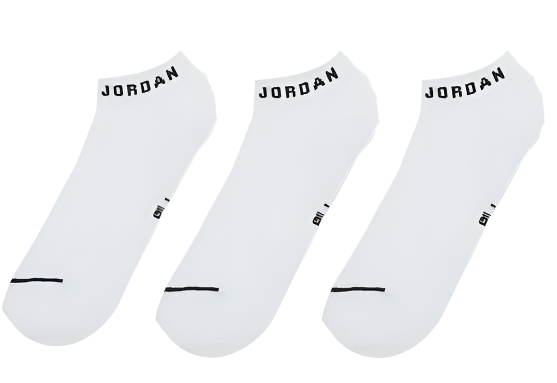 Air Jordan Everyday No-show Socks 'White'