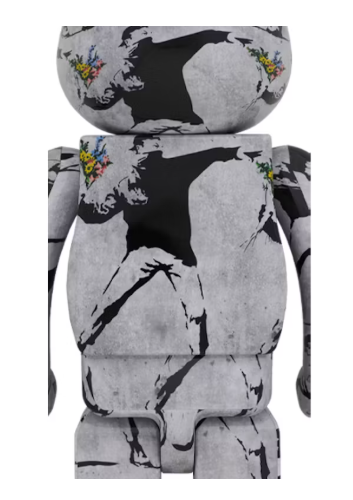 Bearbrick Flower Bomber 1000%