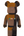 Bearbrick x atmos x Sean Wotherspoon 1000% Brown