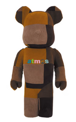 Load image into Gallery viewer, Bearbrick x atmos x Sean Wotherspoon 1000% Brown
