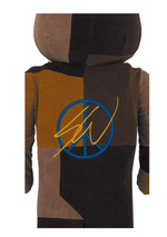 Load image into Gallery viewer, Bearbrick x atmos x Sean Wotherspoon 1000% Brown
