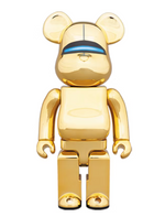 Load image into Gallery viewer, Bearbrick Hajime Sorayama Sexy Robot 100% &amp; 400% Set Gold
