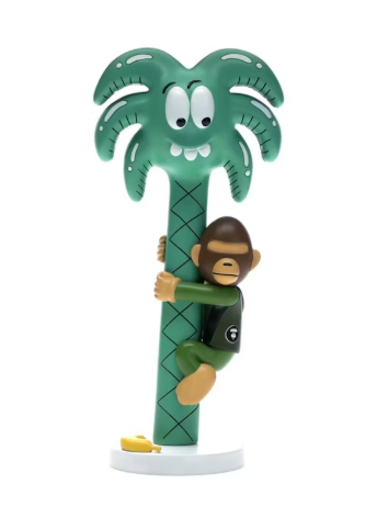 Steven Harrington x Aape x ToyQube 30CM Figure Green (Signed)