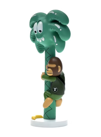 Steven Harrington x Aape x ToyQube 30CM Figure Green (Signed)