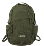 Load image into Gallery viewer, Supreme Logo Backpack (SS25) Olive

