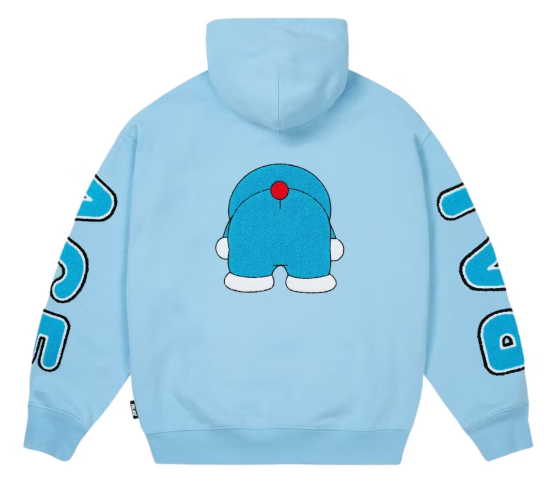 Palace Doraemon Hood Blue