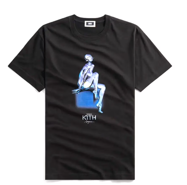 Kith x Nanzuka Gallery Sorayama Model A Stitch Tee Black