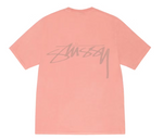 Load image into Gallery viewer, Stussy Smooth Reverse Pigment Dyed Tee Coral

