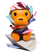 Load image into Gallery viewer, BAPE x Louis De Guzman Baby Milo Figure Multi
