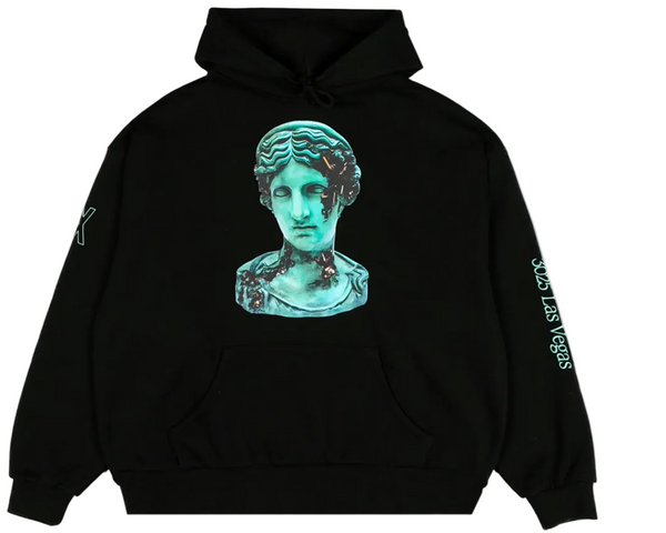 Daniel Arsham x Complexcon Eroded Hoodie Black