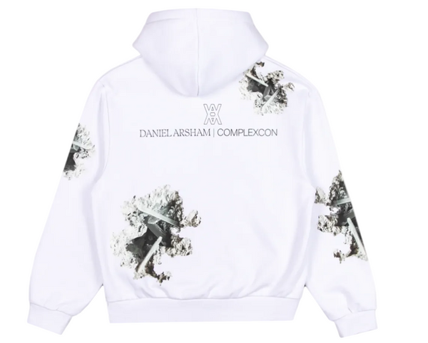 Daniel Arsham x Complexcon Zip Hoodie White