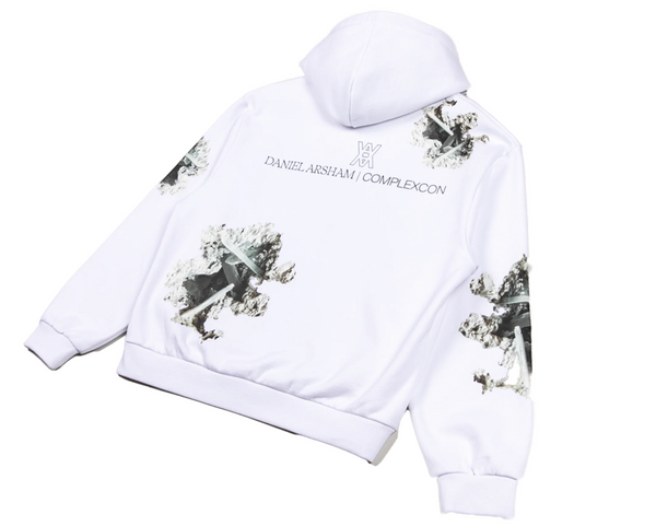 Daniel Arsham x Complexcon Zip Hoodie White