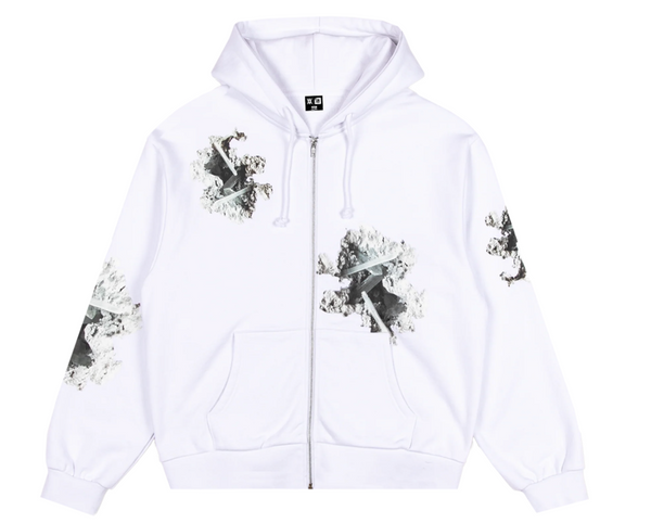 Daniel Arsham x Complexcon Zip Hoodie White
