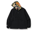 Load image into Gallery viewer, BAPE 1st Camo Shark Hoodie Jacket Black

