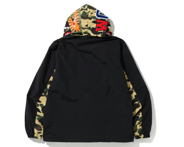 BAPE 1st Camo Shark Hoodie Jacket Black