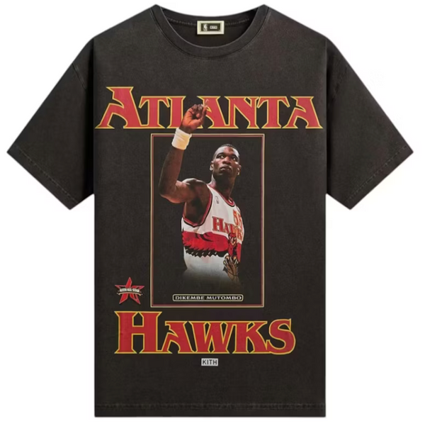 Kith for NBA All-Star Atlanta Hawks Dikembe Mutombo Vintage Tee