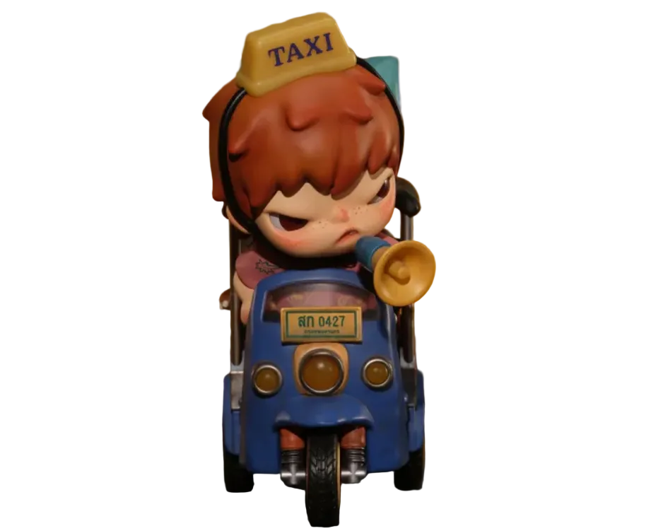 Popmart Hirono Tuk-Tuk Figurine Action Figure – shoegamemanila Popmart Hirono Tuk-Tuk Figurine Action Figure – shoegamemanila