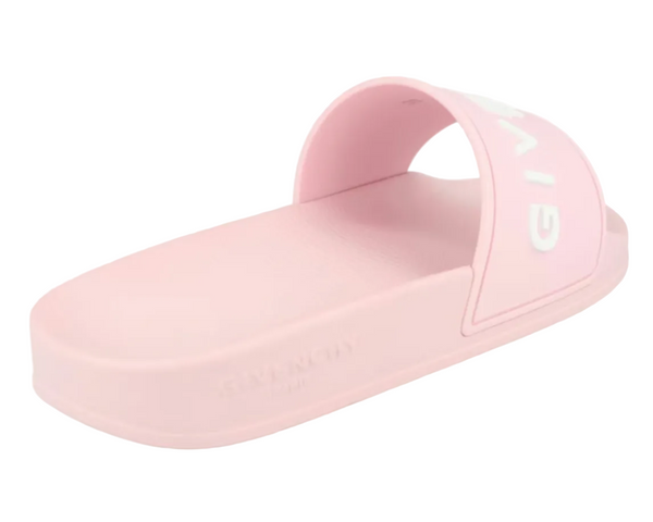 Givenchy Logo Signature Slides Light Pink (Women's)