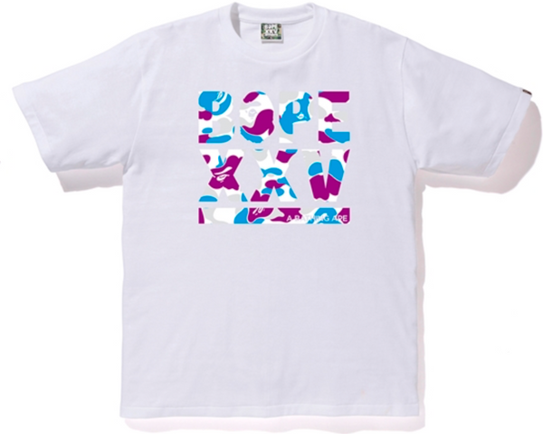 BAPE Store Yokohama XXV Tee White