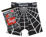 Load image into Gallery viewer, Supreme Hanes Spider-Man Boxer Briefs (2 Pack) Black
