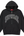 Supreme Cracked Raglan Zip Up Hooded Sweatshirt Black