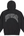 Supreme Cracked Raglan Zip Up Hooded Sweatshirt Black