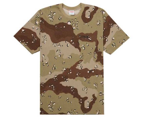 Supreme Mike Kelley Banner Tee Chocolate Chip Camo