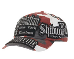 Load image into Gallery viewer, Supreme City Patches 6-Panel Hat Red CamoSupreme City Patches 6-Panel Hat Red Camo

