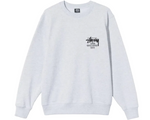 Load image into Gallery viewer, Stussy x Dover Street Market Ginza Taps Stussy for Logo-Clad Chapter Pack Crewneck Grey
