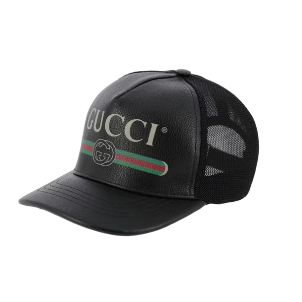 Gucci Vintage Logo Trucker Cap Black/Multi