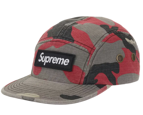 Supreme Military Camp Cap (SS26) Red Camo