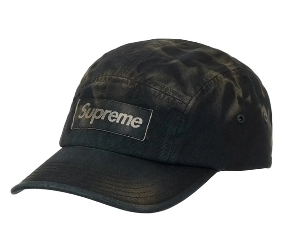 Supreme Overdyed Camp Cap (FW26) Black