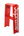 Supreme Lucano Step Ladder Red