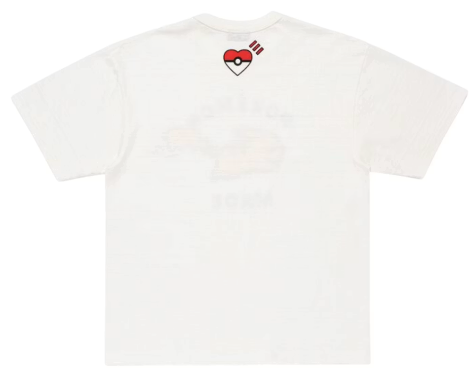 Human Made x Pokemon Made Graphic T-Shirt Pikachu 'White