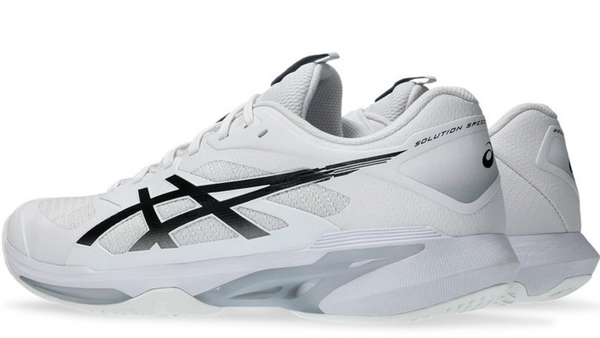 ASICS Solution Speed FF 4 White Black