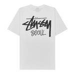 Load image into Gallery viewer, Stussy Stock Seoul Exclusive T-shirt White
