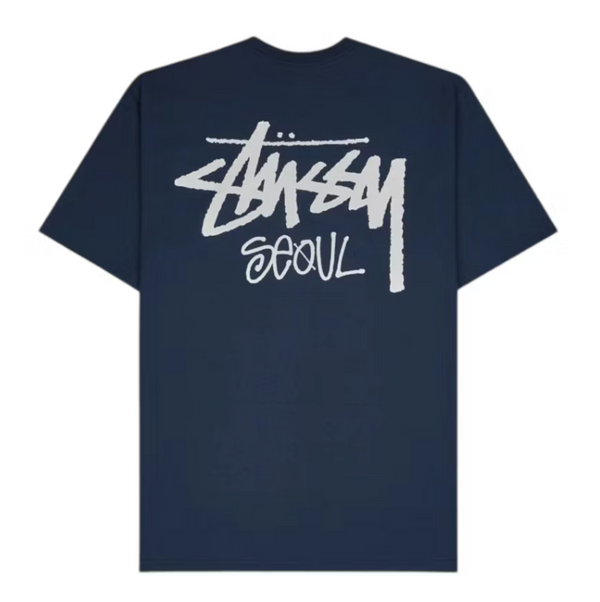 Stussy Stock Seoul Exclusive T-shirt Navy