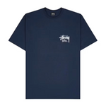 Load image into Gallery viewer, Stussy Stock Seoul Exclusive T-shirt Navy
