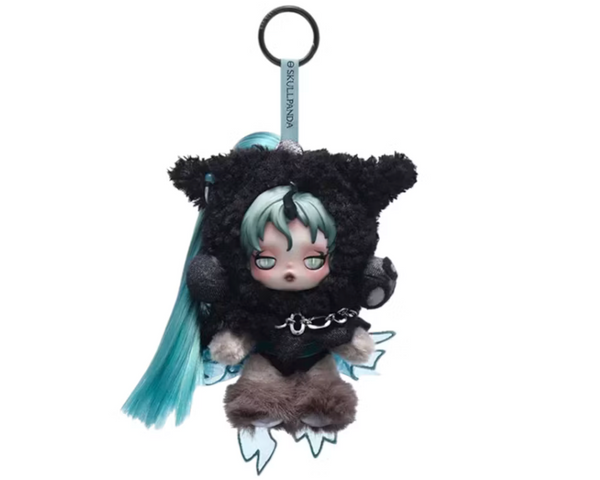 Pop Mart Skullpanda x My Little Pony Series Queen Chrysalis Plush Doll Pendant (Super Secret Edition)