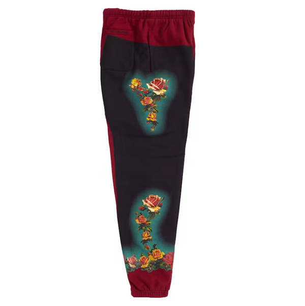 Supreme Jean Paul Gaultier Floral Print Sweatpant Cardinal(2019)