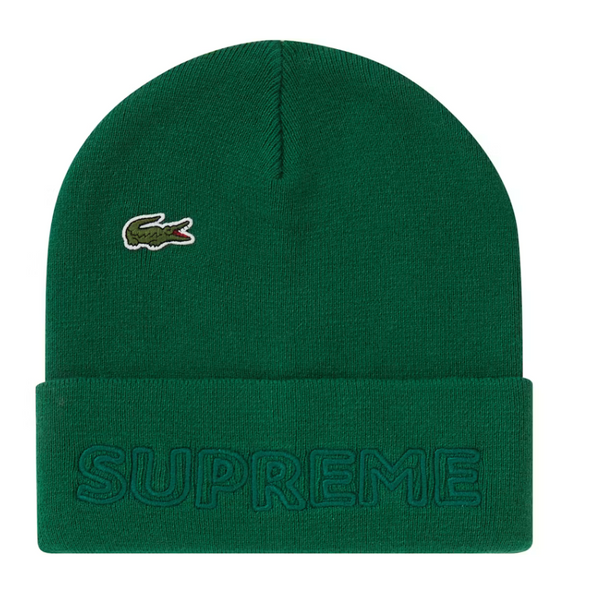 Supreme LACOSTE Beanie Green