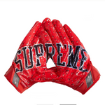 Load image into Gallery viewer, Supreme Nike Vapor Jet 4.0 Football Gloves Red

