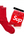 Supreme Hanes Socks (4 Pack) Red