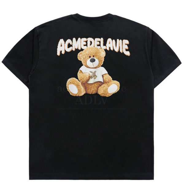 ADLV Black Rabbit Bear T-shirt Black