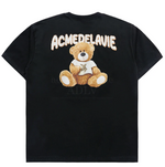Load image into Gallery viewer, ADLV Black Rabbit Bear T-shirt Black
