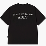 Load image into Gallery viewer, ADLV AC Bear Baby Face Yawn Short Sleeve T-shirt Black
