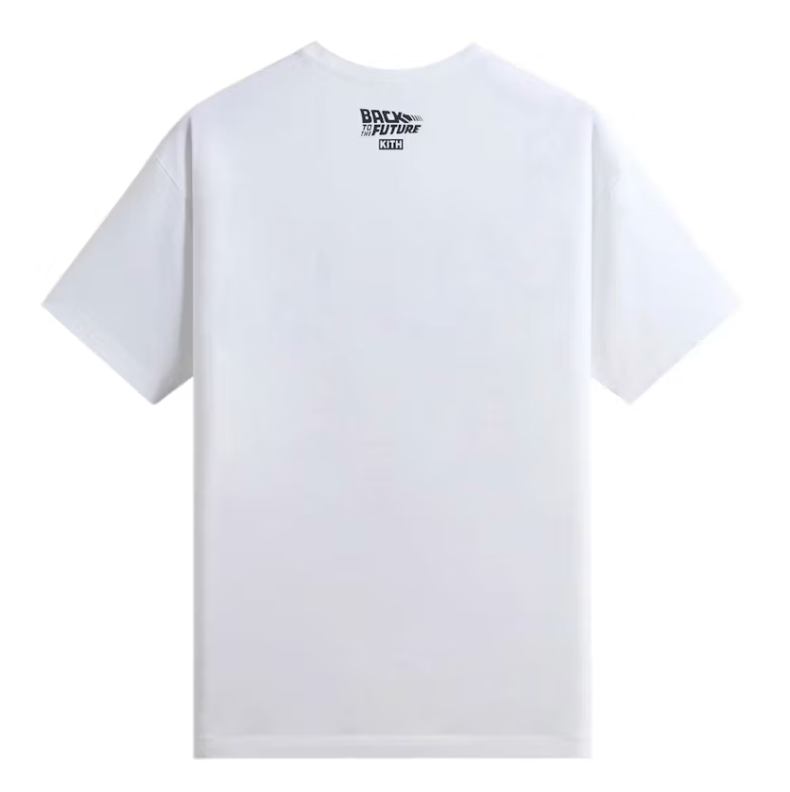 Kith x Back to the Future II Movie Poster Vintage Tee White